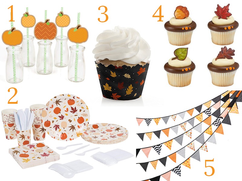 Fall Inspired Party Decor and Giveaways