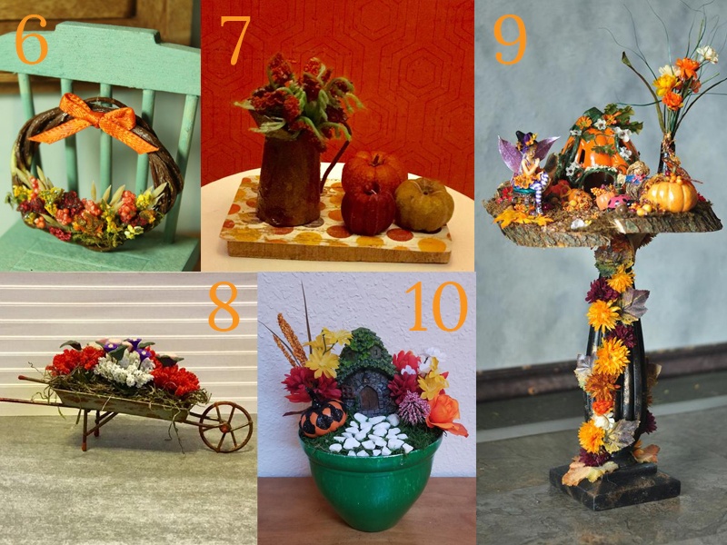 Colors of Fall: Floral Fairy Garden