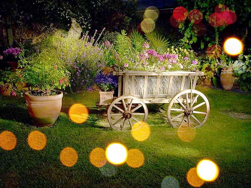 Miniature Fairy Garden Gypsy Wagon 