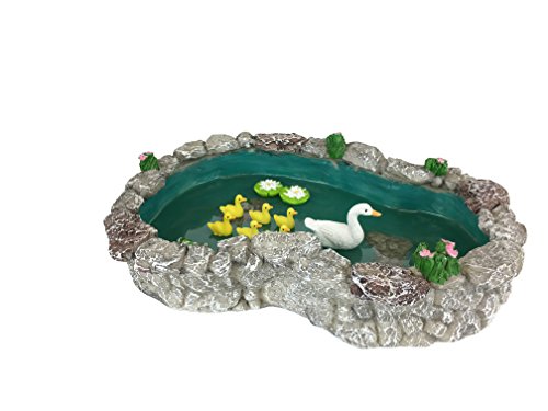 fairy garden accessories Miniture Ducks X 10 From The Uk Assorted Colours 