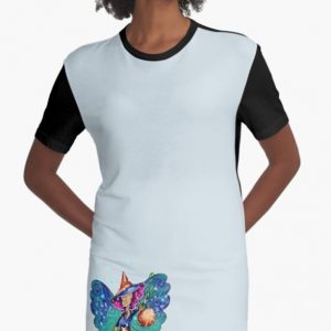 Issy’s Fairy Halloween Party Graphic T Shirt Dress