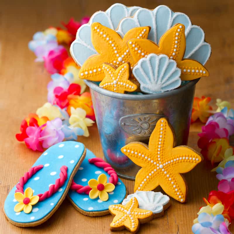 Beach Themed Cookies