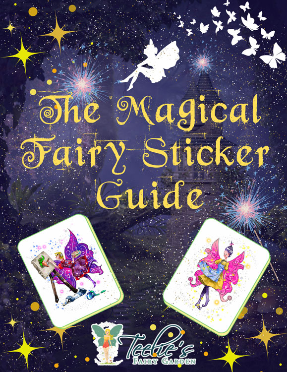 cover magical fairy sticker guide