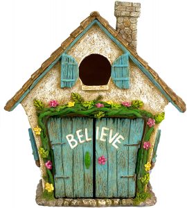 the adorable believe fairy garden house