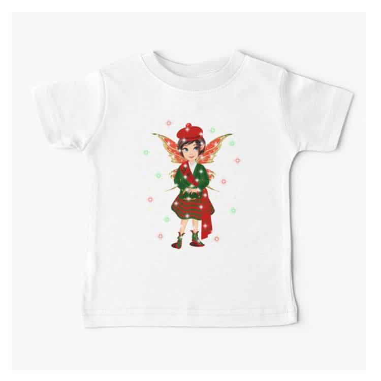 iaada the international fairy– scottish baby t shirt