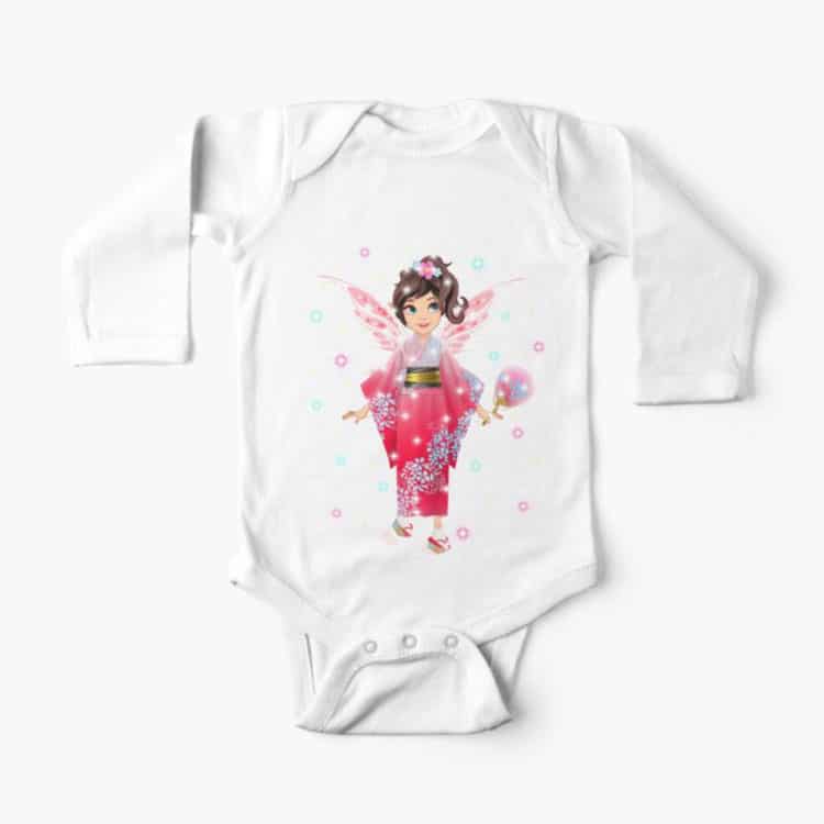 iaada the international fairy – japanese™ baby one piece
