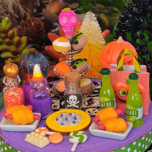fairy garden halloween party for fairy witches
