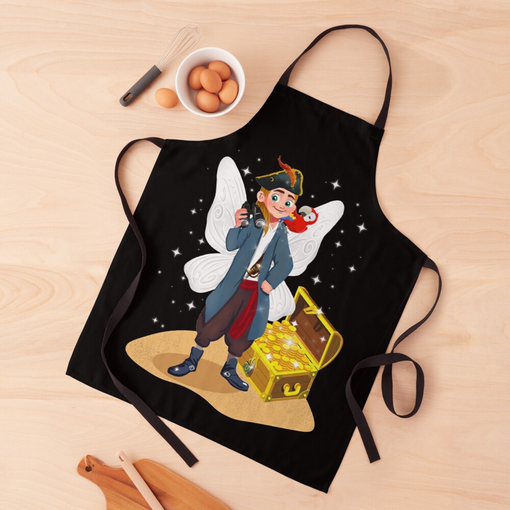 pirate pete and the lost fairy treasure apron