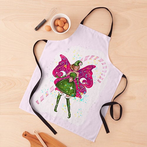 candy fairy apron