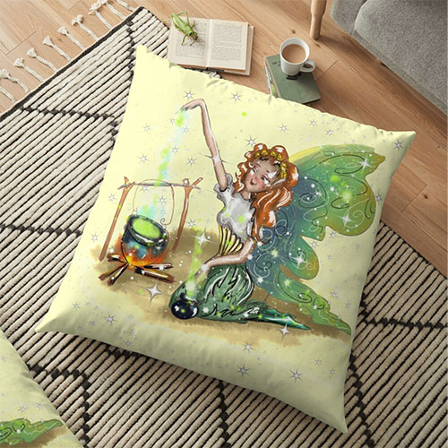 chrissy fairy pillow