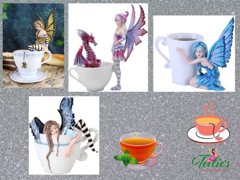 Fee Tasse Amy Brown Cup sammeln Elfen Figur Cider Fairy 